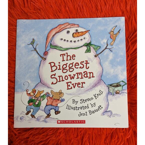 2005 Scholastic The Biggest Snowman Ever S. Kroll PreK-K Ages 3-5 SC - Picture 1 of 3